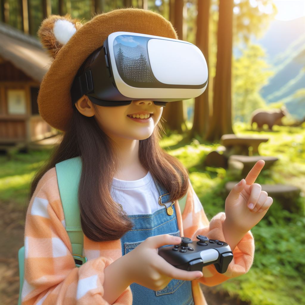 VR to experience wildlife